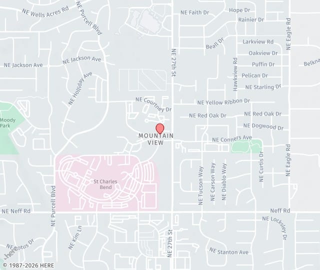 Location Map: 2546 NE Connors Ave., Suite 210 Bend, Oregon 97701
