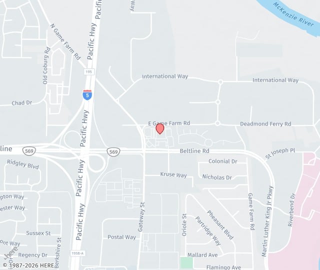 Location Map: 876 Beltline Rd. Springfield, Oregon 97477